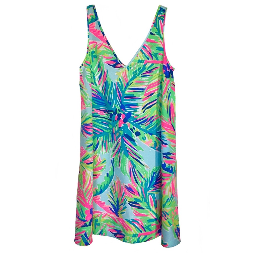 NWT Lily Pulitzer Palm Tree Mini Dress
